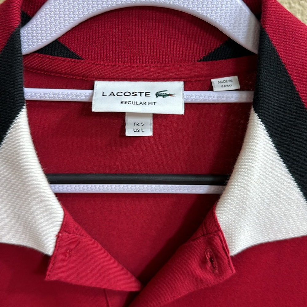 Lacoste polo, size L - Picture 2 of 4